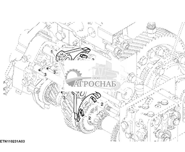 Вилки переключателя передач, 30 kmh - ST829918 225.jpg
